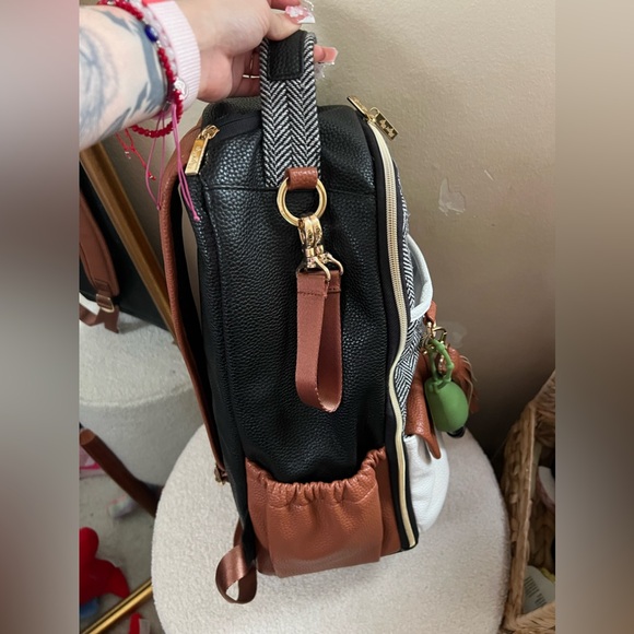 Itzy ritzy diaper bag Coffe & cream - Picture 4 of 5